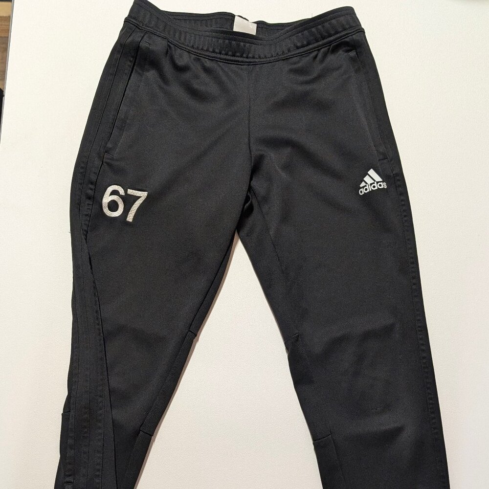 Adidas Climacool Training Jogger Pants Ankle Zip (personalized #67) -Size XS/TP